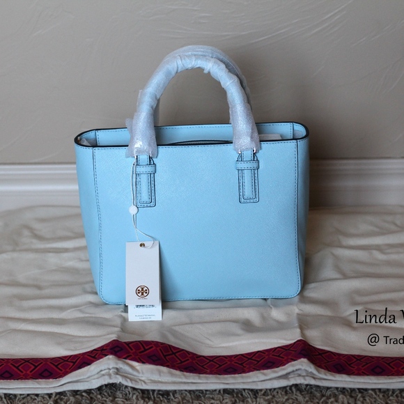 Tory Burch Robinson Mini Square Tote - Picture 3 of 7